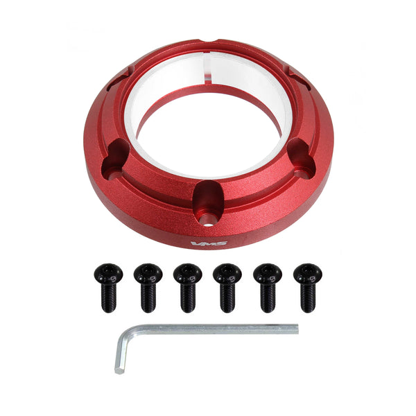 HORN ADAPTER RING KIT FOR 6 and 5 BOLT HUBS for use on VMS RACING ALUMINUM STEERING WHEELS: APEX GLADIATOR  FURY and PRODIGY // PART # SW600 (5 BOLT) or SW700 (6 BOLT)