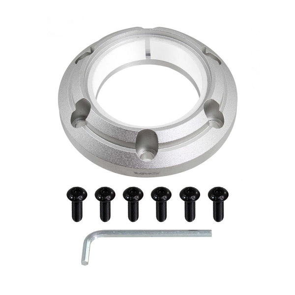 HORN ADAPTER RING KIT FOR 6 and 5 BOLT HUBS for use on VMS RACING ALUMINUM STEERING WHEELS: APEX GLADIATOR  FURY and PRODIGY // PART # SW600 (5 BOLT) or SW700 (6 BOLT)