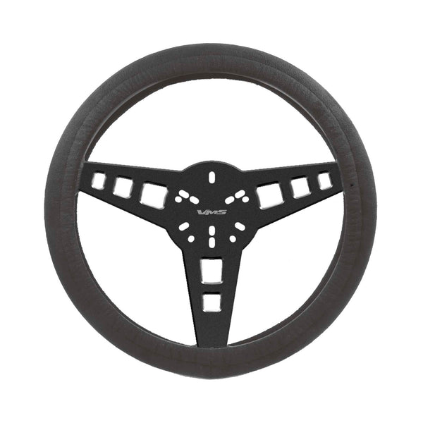 STEERING WHEEL COVER VEGAN SUEDE FOR 13.5"/350MM RACE/STREET STEERING WHEELS // PART # SW800BK