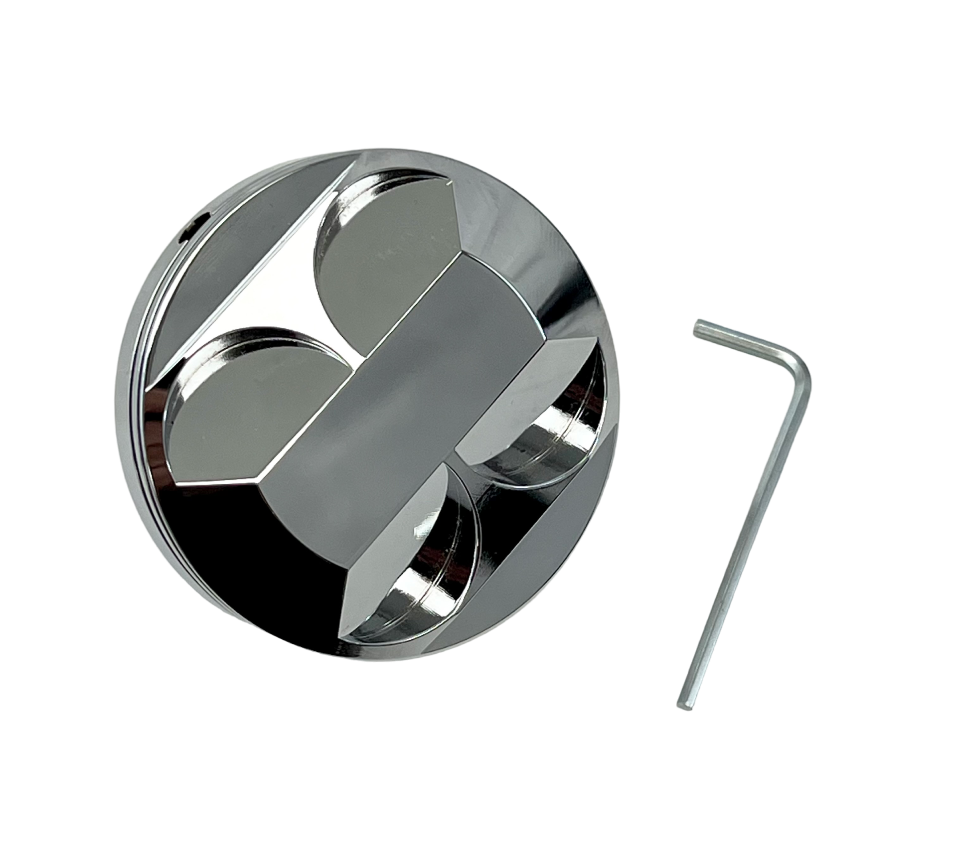 thumbnail image 2 of VMS Billet Aluminum Red Anodized Oil Cap For BMW 1 2 3 4 5 6 7 Series – Power BBRT Style 2 of 2