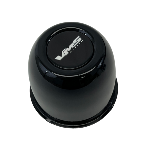 REPLACEMENT "BIG" FRONT WHEEL CENTER CAPS FOR PHONE DIAL and SOME 15x3.5" V-STAR AND MODULO VMS RACING WHEELS AVAILABLE IN BLACK AND CHROME // PART # WCC003BK & WCC003CR