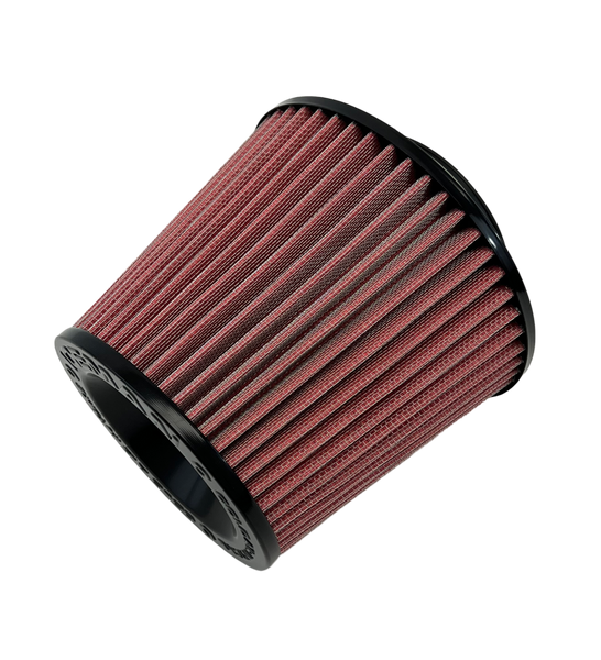 ICEMAN AIR FILTER COLD AIR INTAKE 3" (76MM) INLET RED BLUE BLACK OR GUN METAL // PART # AFCN