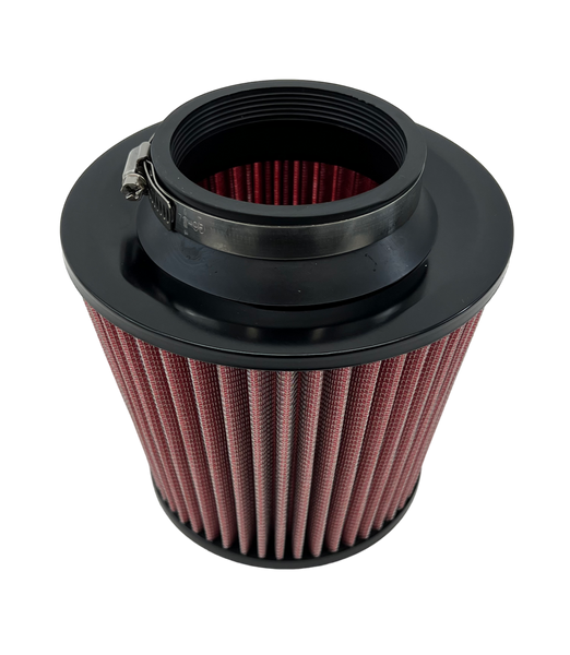 ICEMAN AIR FILTER COLD AIR INTAKE 3" (76MM) INLET RED BLUE BLACK OR GUN METAL // PART # AFCN