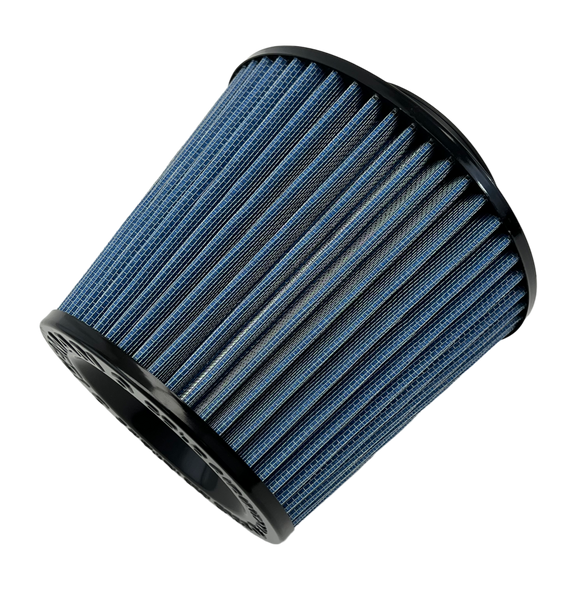 ICEMAN AIR FILTER COLD AIR INTAKE 3" (76MM) INLET RED BLUE BLACK OR GUN METAL // PART # AFCN