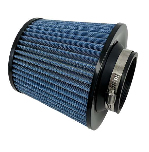 ICEMAN AIR FILTER COLD AIR INTAKE 3" (76MM) INLET RED BLUE BLACK OR GUN METAL // PART # AFCN