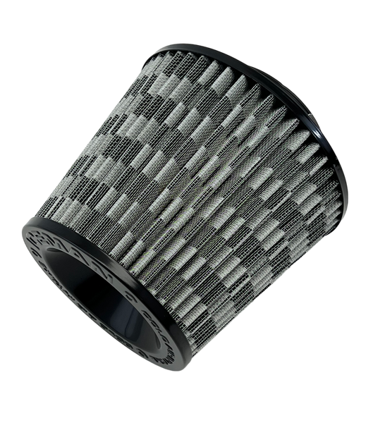 ICEMAN AIR FILTER COLD AIR INTAKE 3" (76MM) INLET RED BLUE BLACK OR GUN METAL // PART # AFCN