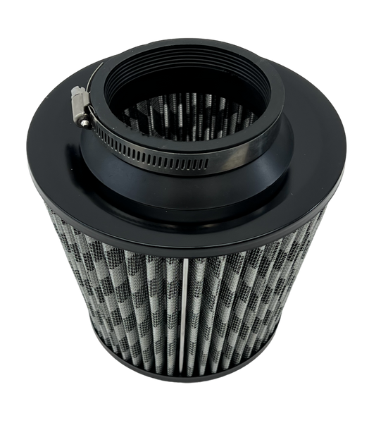 ICEMAN AIR FILTER COLD AIR INTAKE 3" (76MM) INLET RED BLUE BLACK OR GUN METAL // PART # AFCN