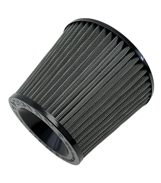 ICEMAN AIR FILTER COLD AIR INTAKE 3" (76MM) INLET RED BLUE BLACK OR GUN METAL // PART # AFCN