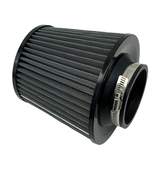 ICEMAN AIR FILTER COLD AIR INTAKE 3" (76MM) INLET RED BLUE BLACK OR GUN METAL // PART # AFCN