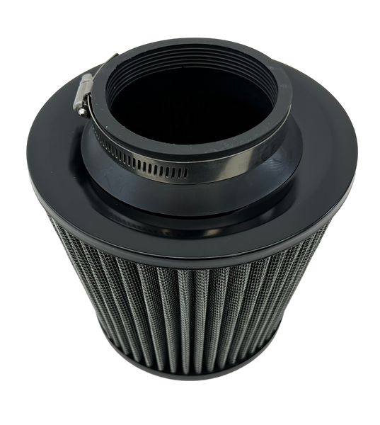 ICEMAN AIR FILTER COLD AIR INTAKE 3" (76MM) INLET RED BLUE BLACK OR GUN METAL // PART # AFCN