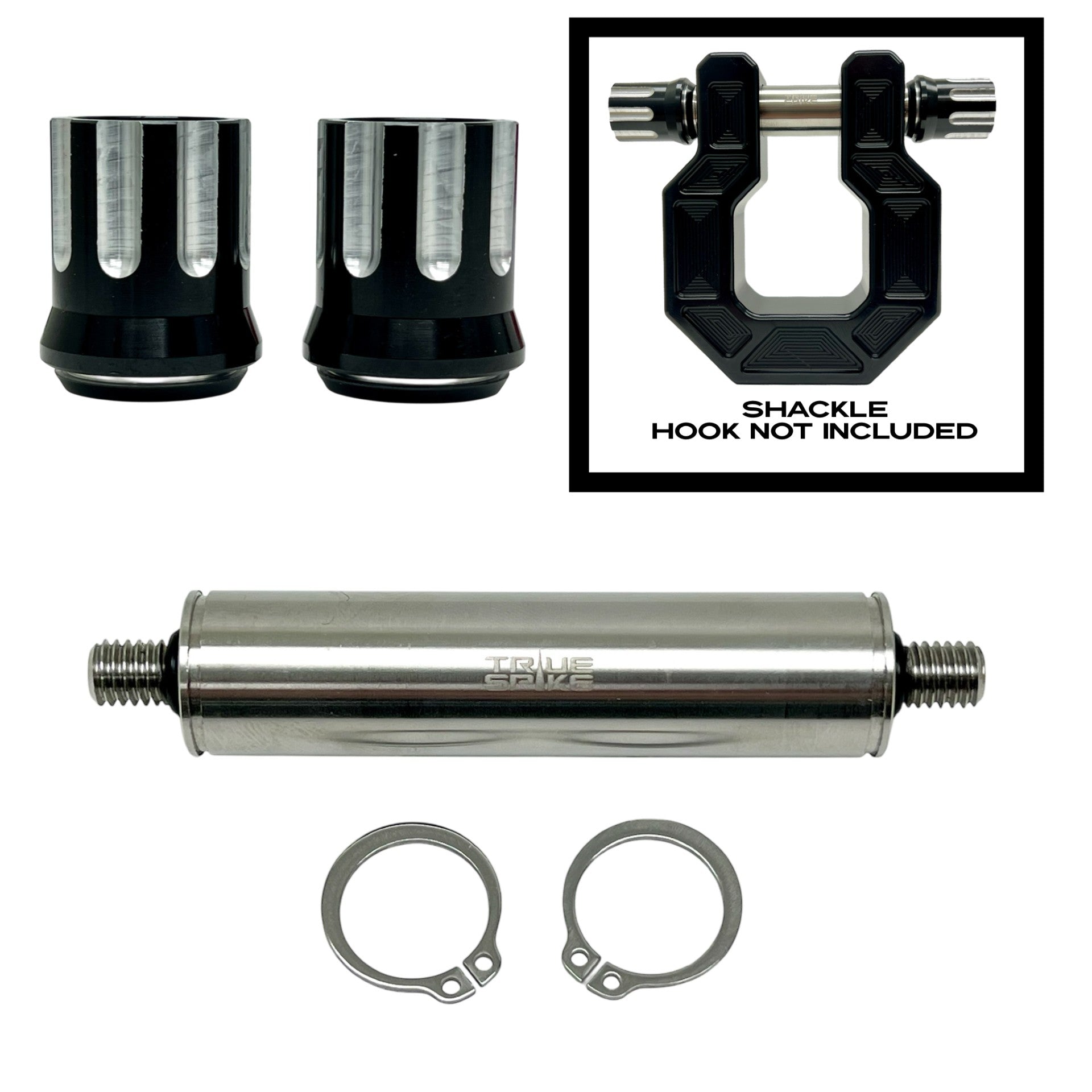 TRUE SPIKE STAINLESS STEEL TOW PULL PIN KIT 3/4