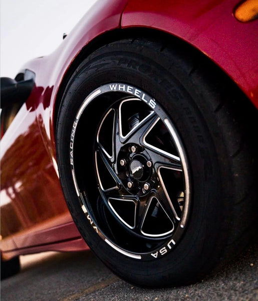 FRONT or REAR TYPHOON DRAG RACE 5 LUG WHEEL 15x8 5X100/5X114.3 20 OFFSET GREAT FOR HONDA CIVIC CRX ACURA INTEGRA // PART # VWTY002