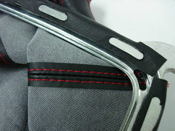 PVC LEATHER COLORED STITCHES TYPE-R SHIFT BOOT FOR HONDA CIVIC PRELUDE DEL SOL & ACURA INTEGRA // PART # SBEK9