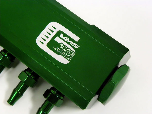 VACUUM BLOCK MANIFOLDS 6 PORT // PART # VM001