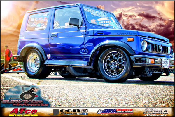 REAR or FRONT DRAG RACE MODULO WHEEL 15X3.5 4X100/114.3 10 OFFSET GREAT FOR HONDA CIVIC CRX ACURA INTEGRA // PART # VWMO003
