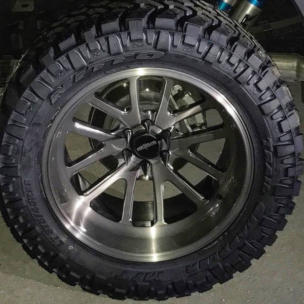 12X1.5 MM 112MM LONG CNC MACHINED FORGED STEEL EXTENDED SPIKE (25MM DIAMETER) LUG NUTS ANODIZED ALUMINUM CAPS // 25MM CAP DIAMETER 73MM CAP LENGTH PART NUMBER LGC024