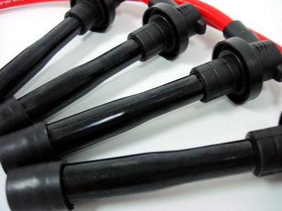 1997-2008 HYUNDAI TIBURON AND 1996-2008 HYUNDAI ELANTRA 10.2MM RACE SPARK PLUG WIRE SET WITHE THE 1.8L or 2.0L DOHC ENGINES RED or BLUE // PART # WIWHYN-TIB
