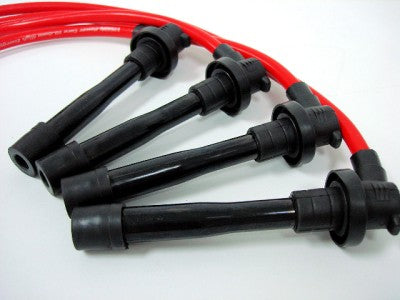 1997-2008 HYUNDAI TIBURON AND 1996-2008 HYUNDAI ELANTRA 10.2MM RACE SPARK PLUG WIRE SET WITHE THE 1.8L or 2.0L DOHC ENGINES RED or BLUE // PART # WIWHYN-TIB