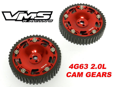 90-99 MITSUBISHI ECLIPSE TURBO 4G63T LANCER EVO 8 9 ADJUSTABLE RACING CAM GEAR BILLET ALUMINUM