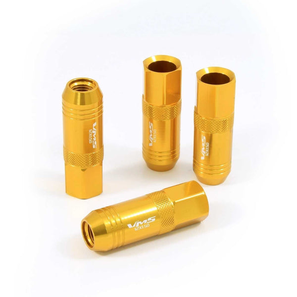 12X1.5 MM 60MM LONG EXTENDED FORGED ALUMINUM OPEN END LIGHT WEIGHT RACING LUG NUTS // PART # LG0017