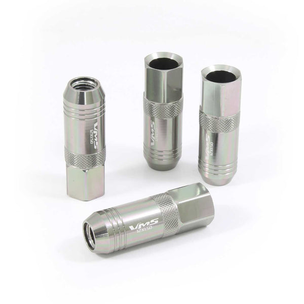 12X1.5 MM 60MM LONG EXTENDED FORGED ALUMINUM OPEN END LIGHT WEIGHT RACING LUG NUTS // PART # LG0017