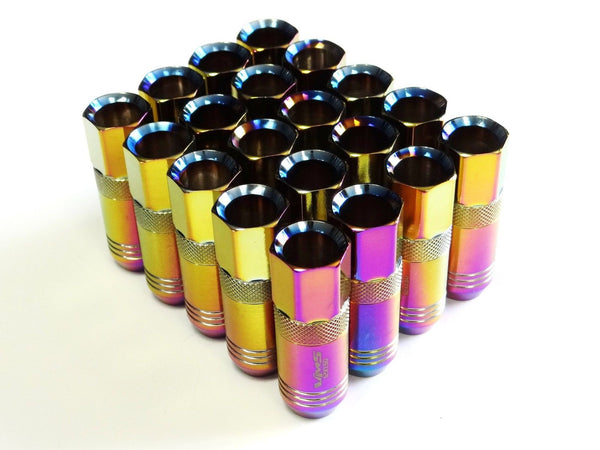 12X1.5 MM 60MM LONG EXTENDED FORGED ALUMINUM OPEN END LIGHT WEIGHT RACING LUG NUTS // PART # LG0017