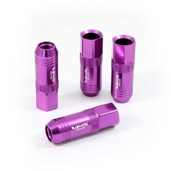 12X1.5 MM 60MM LONG EXTENDED FORGED ALUMINUM OPEN END LIGHT WEIGHT RACING LUG NUTS // PART # LG0017