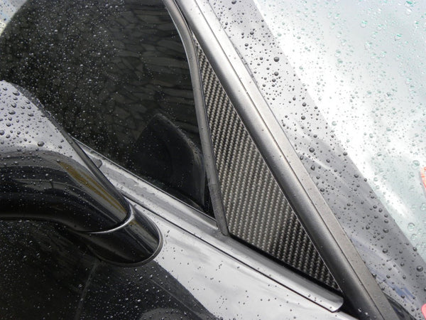1997-2004 CHEVROLET CORVETTE C5 REAL CARBON FIBER A PILLAR TRIM
