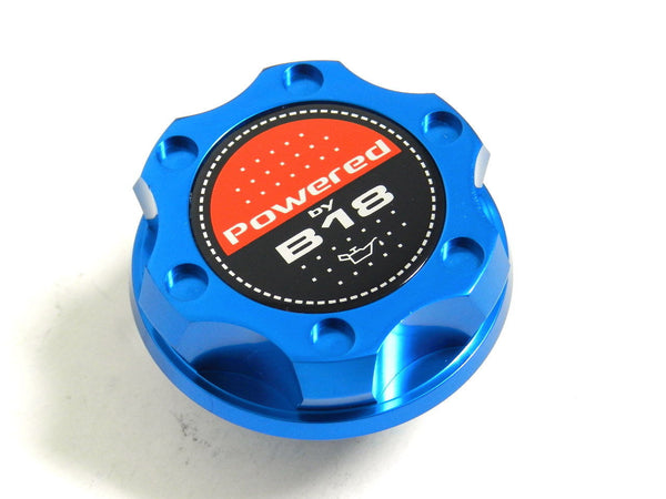 BILLET ALUMINUM OIL CAP HONDA CIVIC CRX ACCORD PRELUDE Si ACURA INTEGRA GS LS RS GSR TYPE R D15 D16 B16 B18 H22 H23