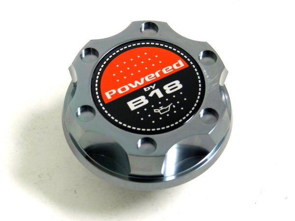 BILLET ALUMINUM OIL CAP HONDA CIVIC CRX ACCORD PRELUDE Si ACURA INTEGRA GS LS RS GSR TYPE R D15 D16 B16 B18 H22 H23