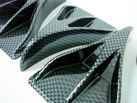 Vortex Generator NASA Roof Fin Kit Version Carbon Fiber Look. THE REAL DEAL! // PART # VG0700CF