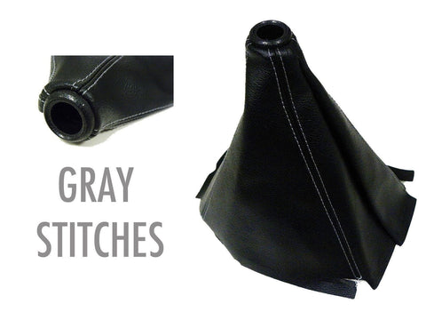 PVC LEATHER COLORED STITCHES TYPE-R SHIFT BOOT FOR HONDA CIVIC PRELUDE DEL SOL & ACURA INTEGRA // PART # SBEK9