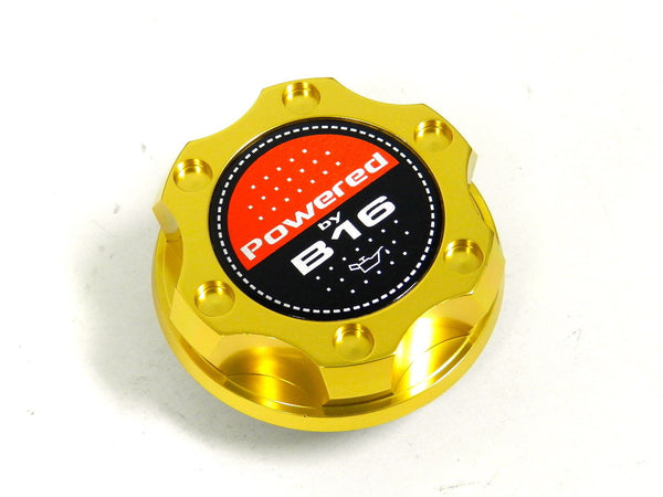 BILLET ALUMINUM OIL CAP HONDA CIVIC CRX ACCORD PRELUDE Si ACURA INTEGRA GS LS RS GSR TYPE R D15 D16 B16 B18 H22 H23