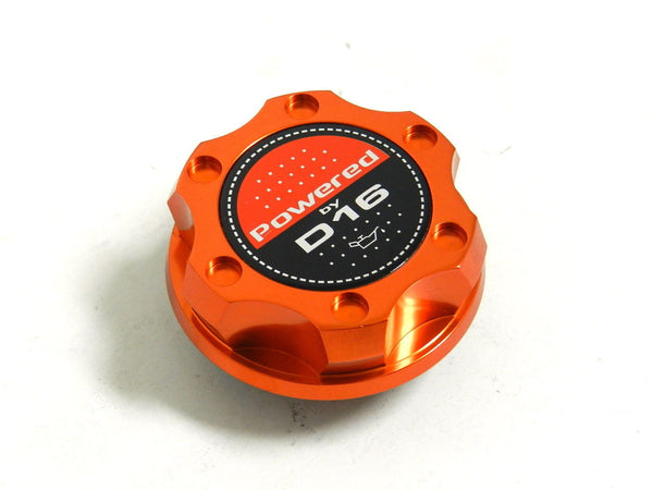 BILLET ALUMINUM OIL CAP HONDA CIVIC CRX ACCORD PRELUDE Si ACURA INTEGRA GS LS RS GSR TYPE R D15 D16 B16 B18 H22 H23