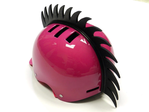 Motorcycle Helmet Mohawk Spike Strip ANGLED SPIKES