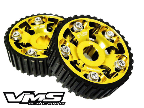 HONDA ACURA B SERIES ENGINES ADJUSTABLE RACING CAM GEARS BILLET ALUMINUM FANG DESIGN // PART NUMBER CGPF011