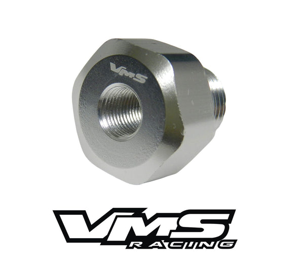LS ENGINE OIL PRESSURE GAUGE BILLET ALUMINUM METRIC ADAPTER FITTING 16x1.5MM to 1/8" NPT