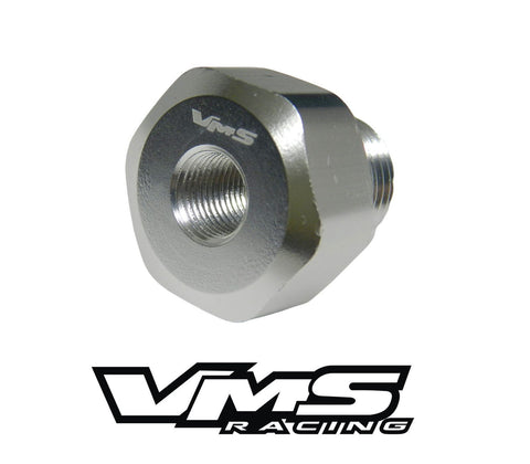 LS ENGINE OIL PRESSURE GAUGE BILLET ALUMINUM METRIC ADAPTER FITTING 16x1.5MM to 1/8