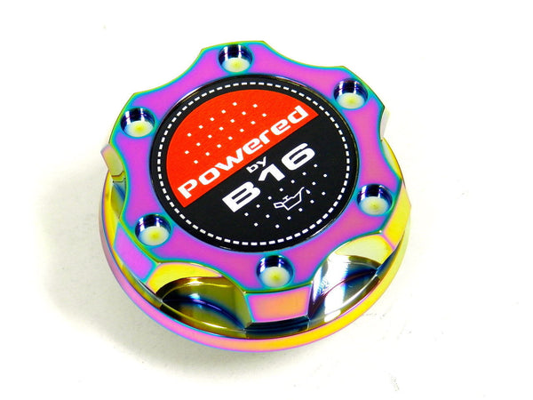 BILLET ALUMINUM OIL CAP HONDA CIVIC CRX ACCORD PRELUDE Si ACURA INTEGRA GS LS RS GSR TYPE R D15 D16 B16 B18 H22 H23