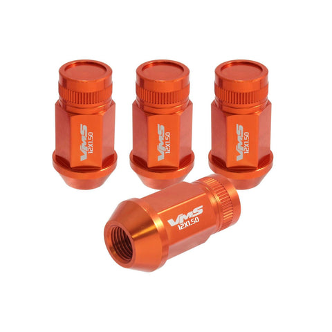 12x1.5 MM 44MM LONG FORGED ALUMINUM CLOSED END LIGHT WEIGHT RACING LUG NUTS // PART # LG0700