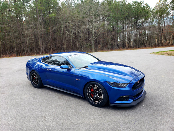 STREET DRAG RACE V-STAR REAR WHEEL 17x10 5X114.3 54 OFFSET FOR 2005-2023 S197 & S550 FORD MUSTANG INCLUDING THE GT WITH PP BREMBO BRAKES 2024 S650 NON PP DARKHORSE BLACK OR POLISHED // PART # VWST013 VWST027 VWST096