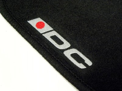 CUSTOM FIT FLOOR MATS 94-01 ACURA INTEGRA DC LOGO COLORS: BLACK or RED