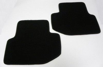 CUSTOM FIT FLOOR MATS 92-95 HONDA CIVIC 3 DOOR HATCHBACK EG LOGO COLORS: BLACK or RED