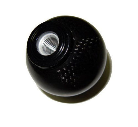 ROUND REAL CARBON FIBER SHIFT KNOB 2