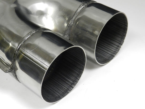 UNIVERSAL  X PIPE STAINLESS STEEL CUSTOM EXHAUST CROSSOVER 3" INCH CHROME