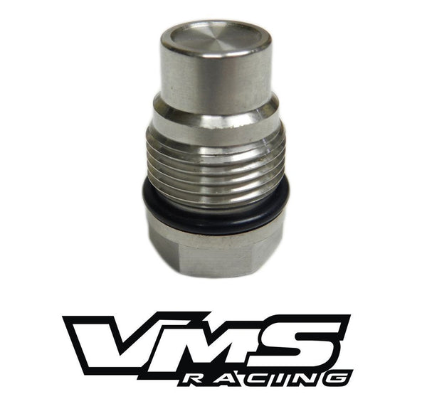 RACE FUEL RAIL RELIEF VALVE PLUG 2004.5-2010 CHEVY GMC 6.6 DURAMAX LLY LBZ LMM