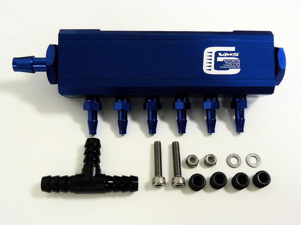 VACUUM BLOCK MANIFOLDS 6 PORT // PART # VM001