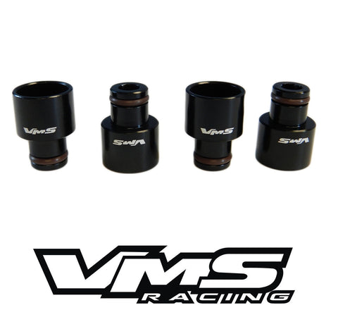 Fuel Injector TOP HAT Adapters for Acura RDX Injectors to B16 B18 FUEL RAILS AVAILABLE IN 4 COLORS // PART # ITH001