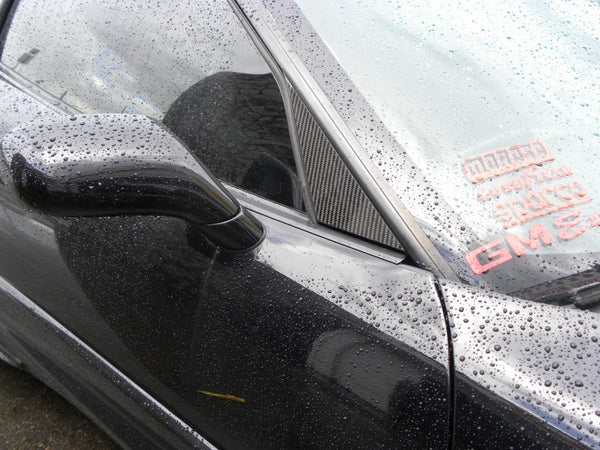 1997-2004 CHEVROLET CORVETTE C5 REAL CARBON FIBER A PILLAR TRIM