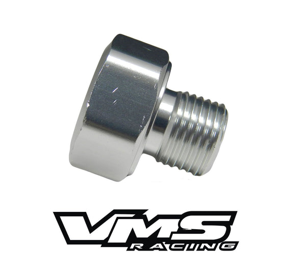 LS ENGINE OIL PRESSURE GAUGE BILLET ALUMINUM METRIC ADAPTER FITTING 16x1.5MM to 1/8" NPT